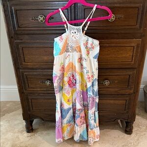 Colorful Patchwork Kids Dress